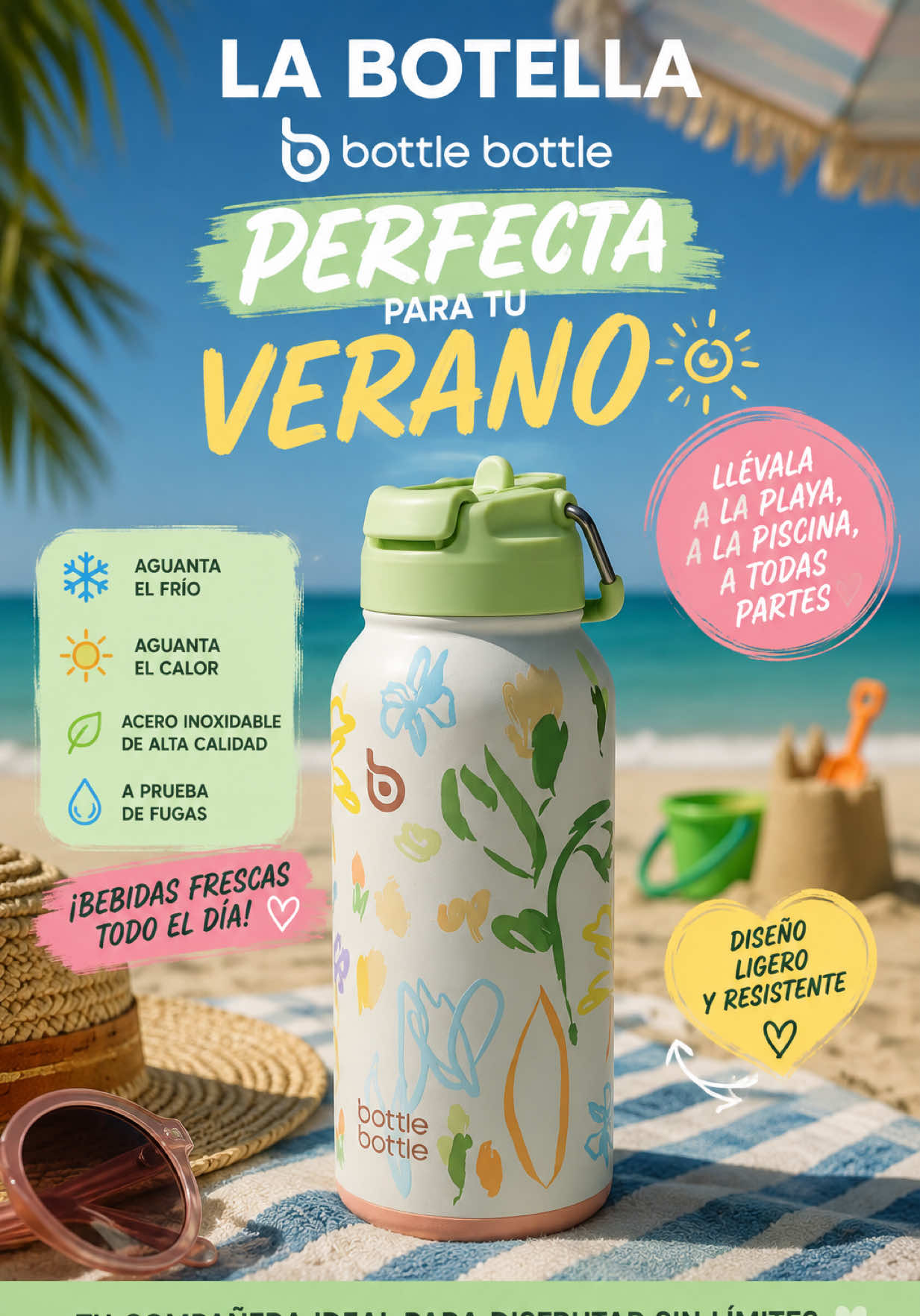 These water bottles are now available at an incredible price, with a huge variety… TikTok video
