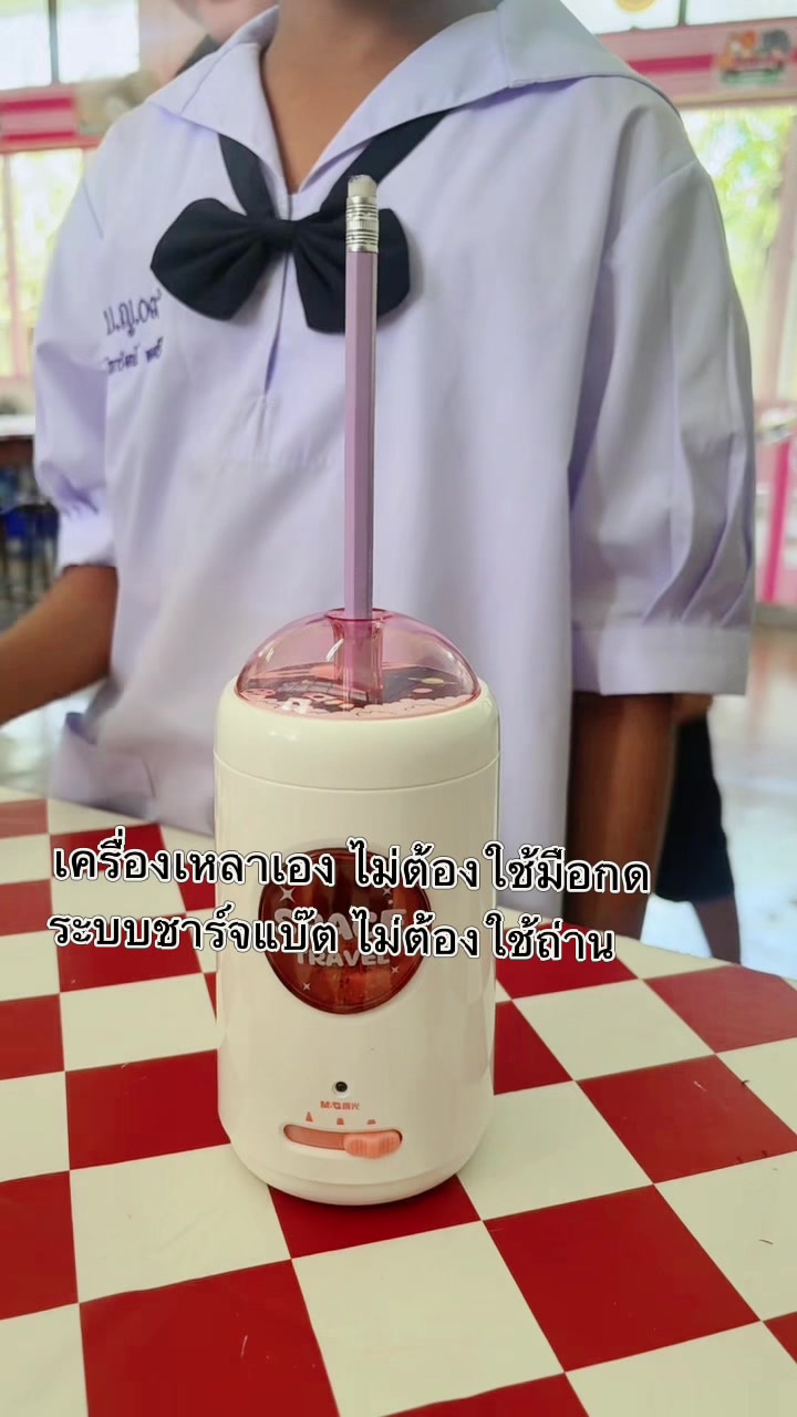 Automatic sharpener, no manual pressing required, rechargeable system, no batteries… TikTok video