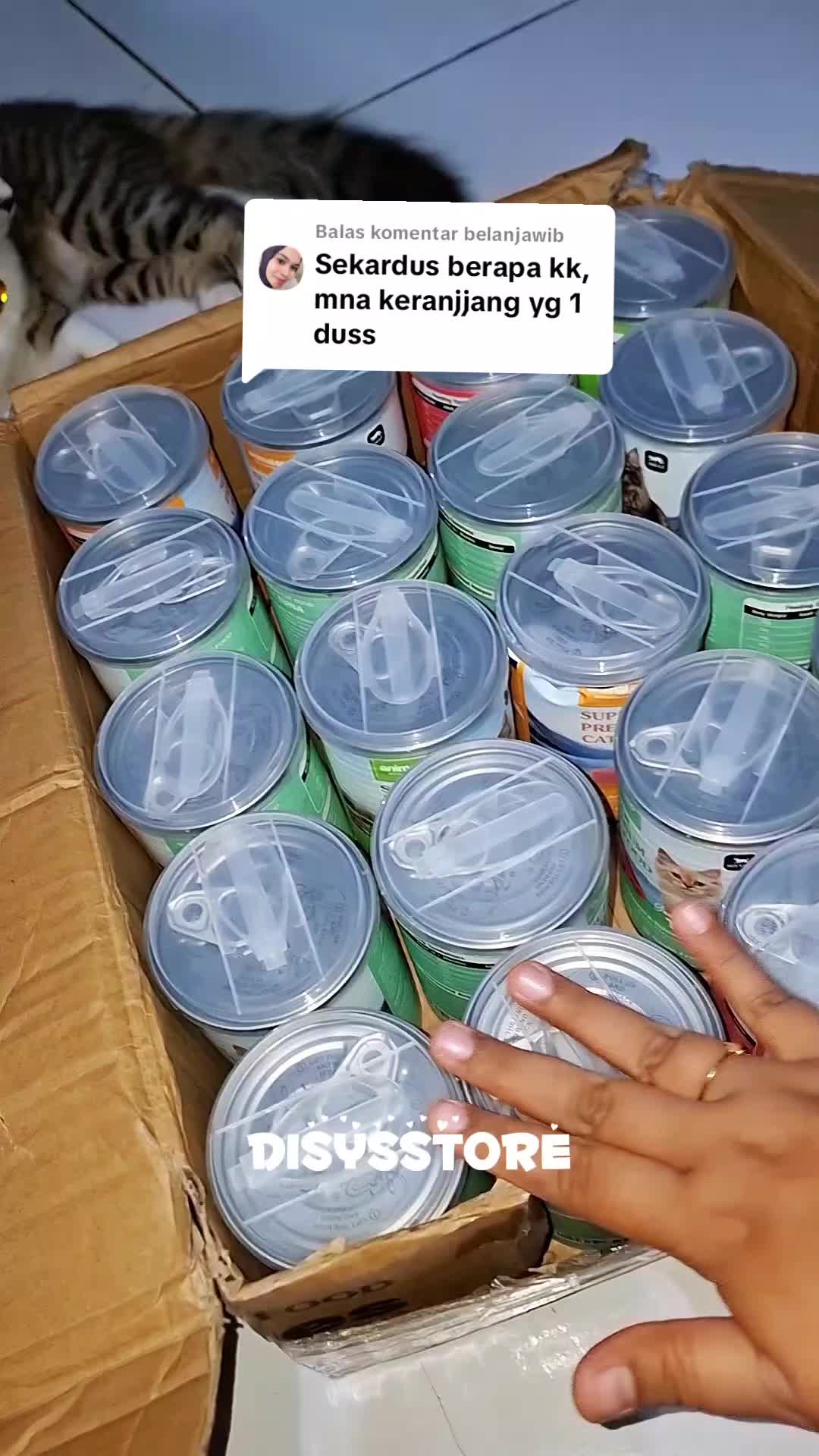 Reply to belanjawib's comment: How much for a whole box sis, where is the cart for… TikTok video