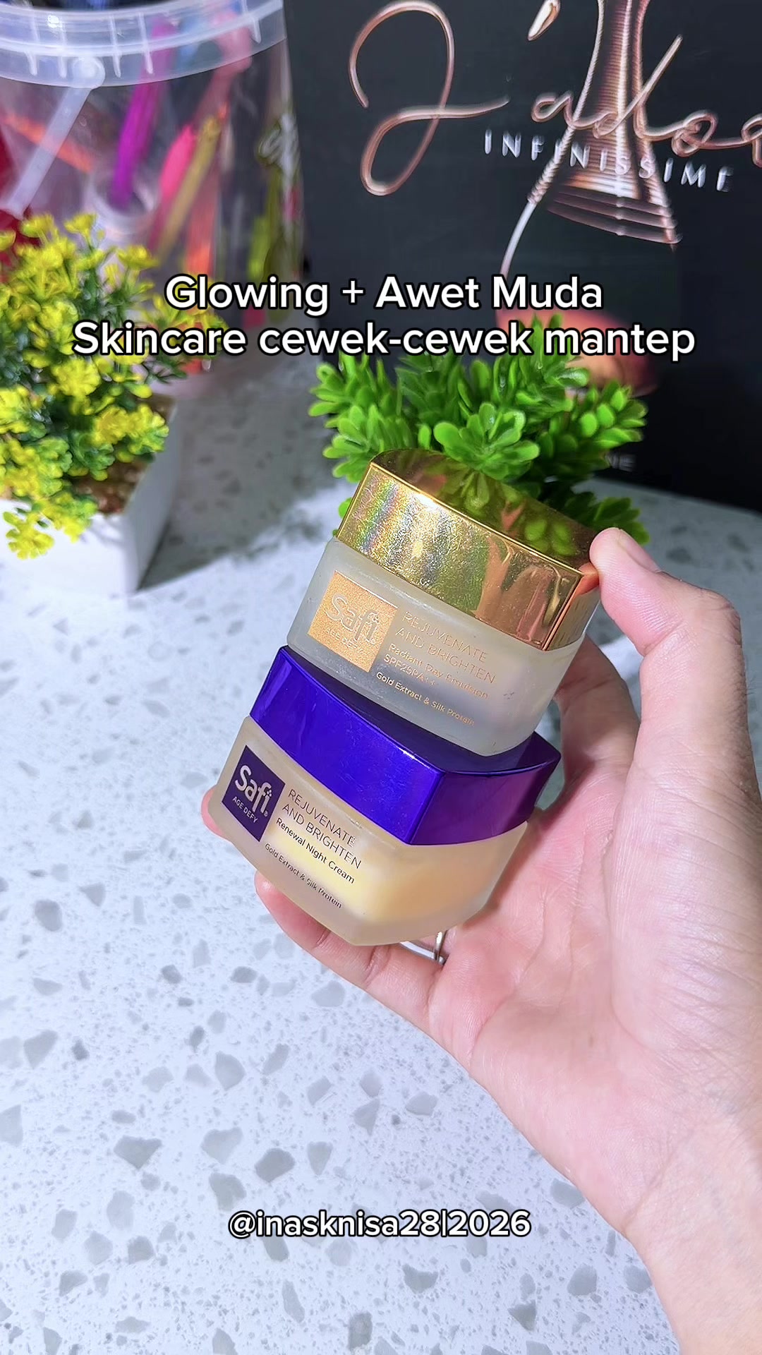 Glowing + Long Lasting Young Skin Skincare for girls is awesome TikTok video