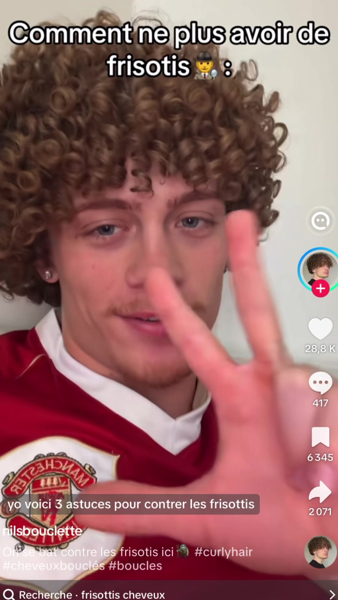 부스스함을 없애는 3가지 팁, 1번은 어쩌면… TikTok video