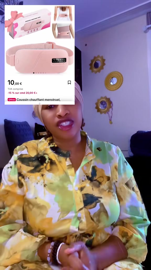 10.00€ 생리용 온열 패드, 20.00€ 이상 주문 시 15% 할인 TikTok video