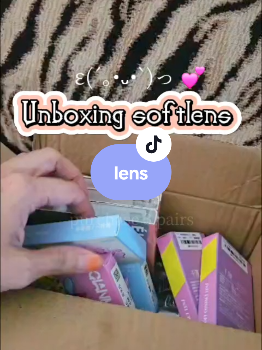 开箱软性隐形眼镜 TikTok video