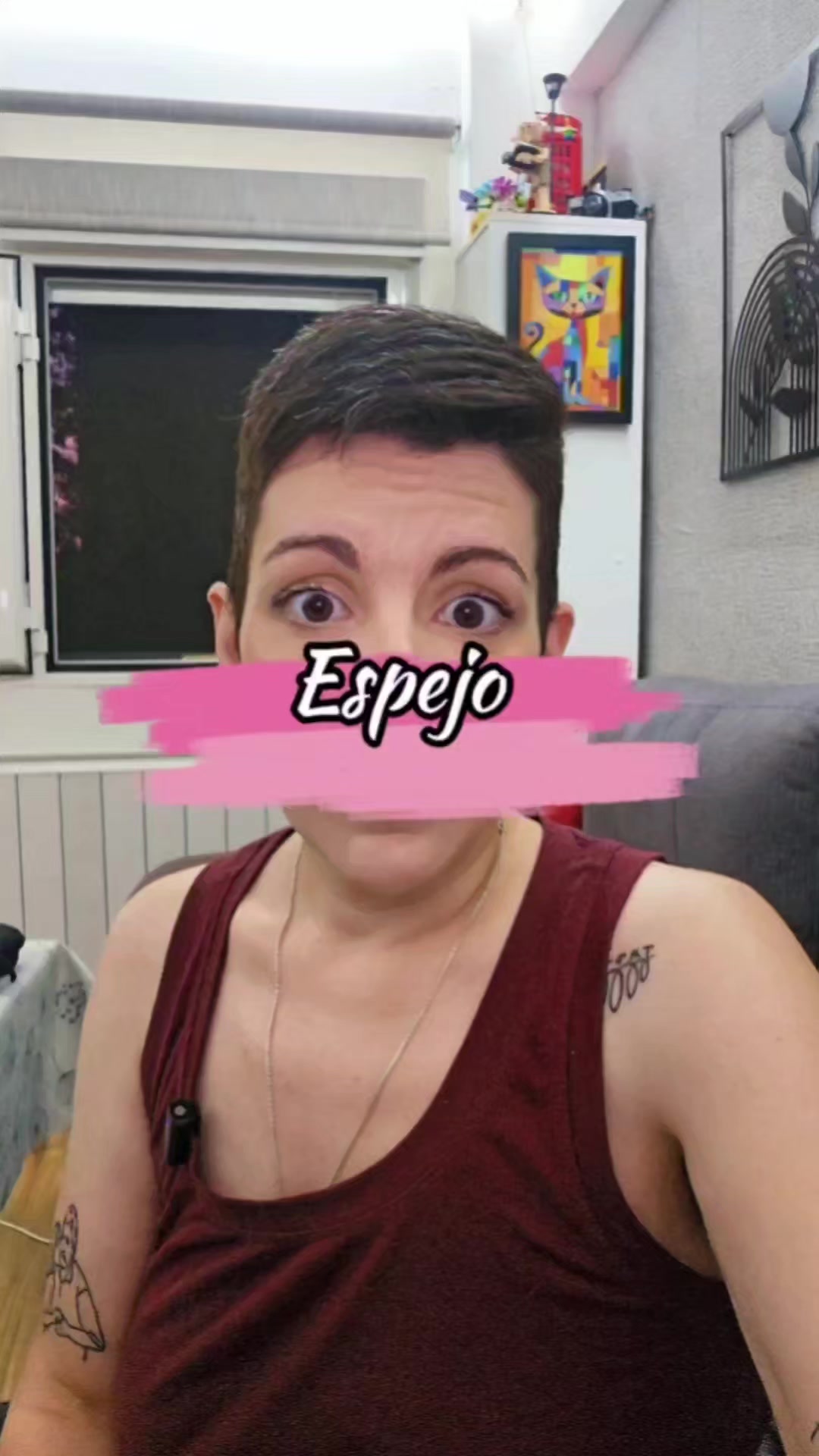 你好，今天想给你看看我的新镜子 TikTok video