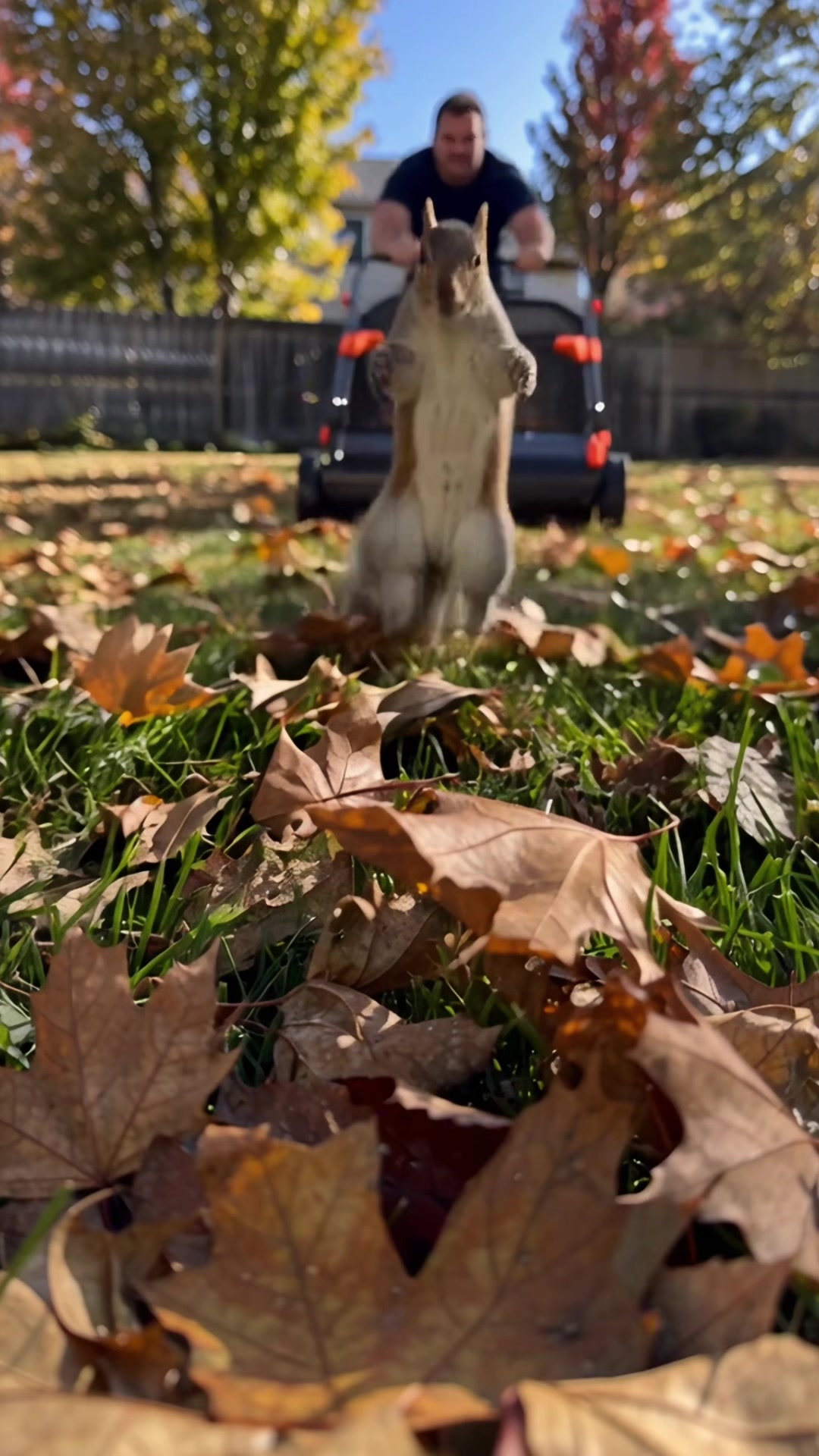 “I’m done raking. TikTok video