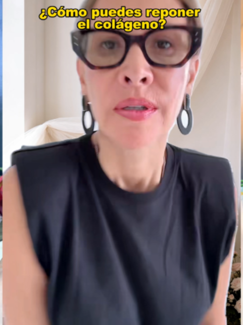 How can you replenish collagen? TikTok video