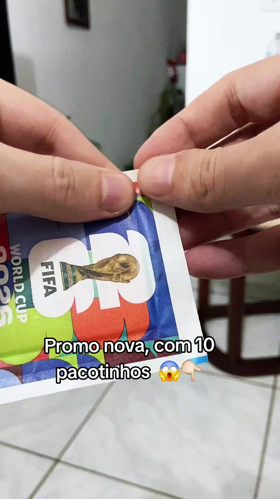 Promo nova, com 10 pacotinhos 😲👆 TikTok video