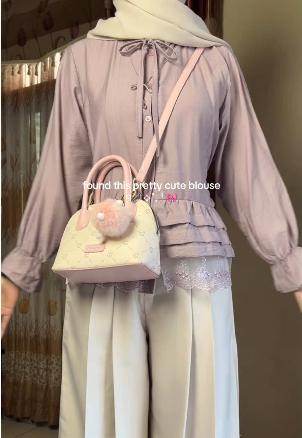 Found this pretty cute blouse TikTok video