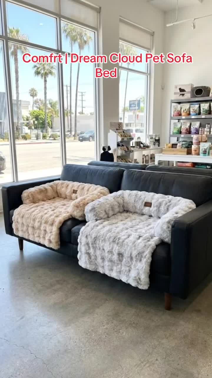 Comfrt | Dream Cloud Pet Sofa Bed TikTok video
