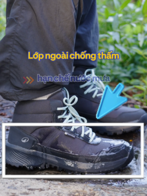 Afraid of slipping and wet feet when hiking in rainy season? TikTok video