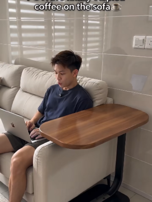 POV: Bro finally stopied coffee on the sofa ☕ TikTok video