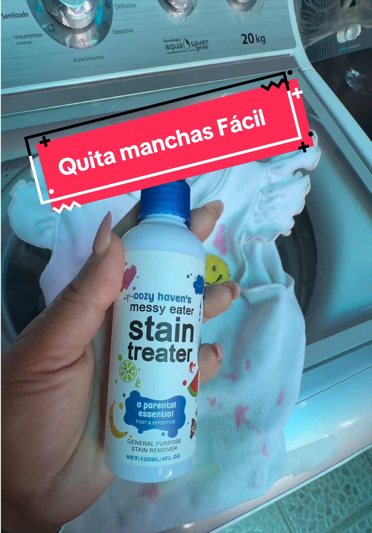 How to remove these stains and make the clothes look like new? TikTok video