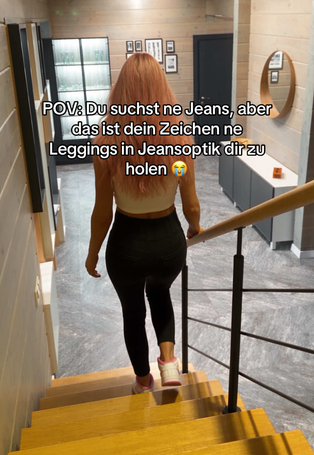 POV: You're looking for jeans, but this is your sign to get leggings with a denim… TikTok video