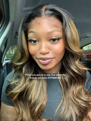 POV: you put on a wig that instantly makes you look EXPENSIVE TikTok video
