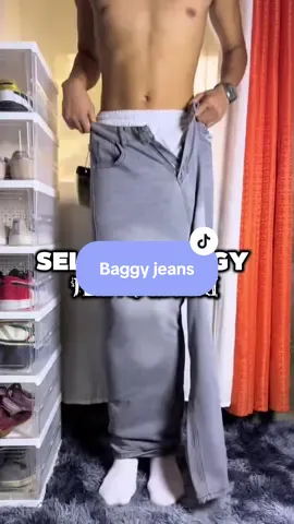 Men's Baggy Jeans TikTok video
