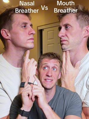 Nasal Breather Vs Mouth Breather TikTok video
