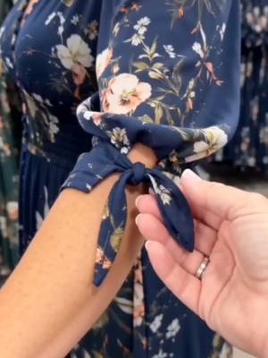 Teal floral, navy floral. TikTok video