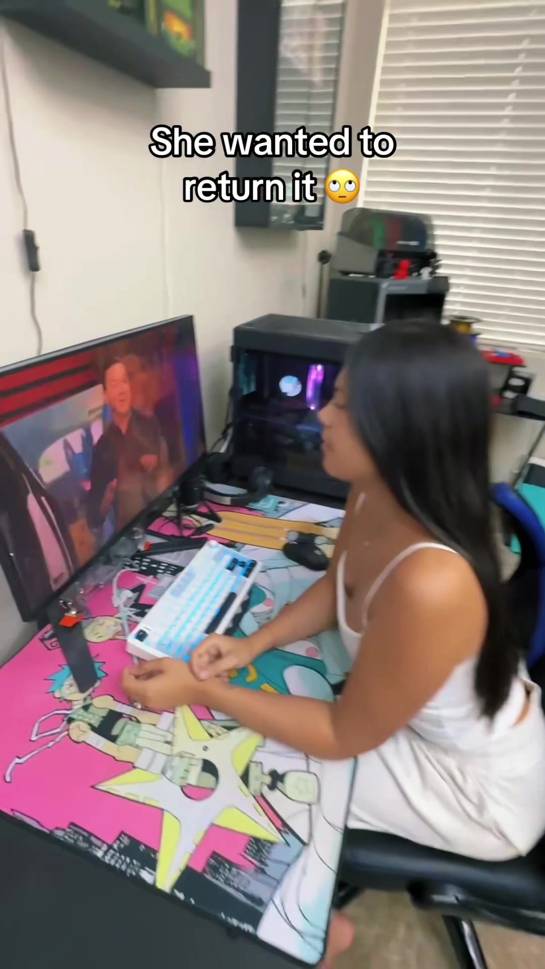 She wanted to return it 😳 TikTok video