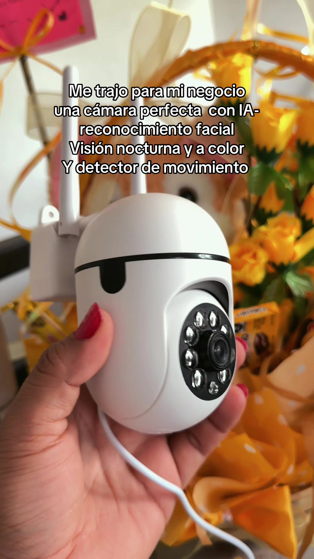 I brought a perfect camera for my business with AI facial recognition, color night… TikTok video