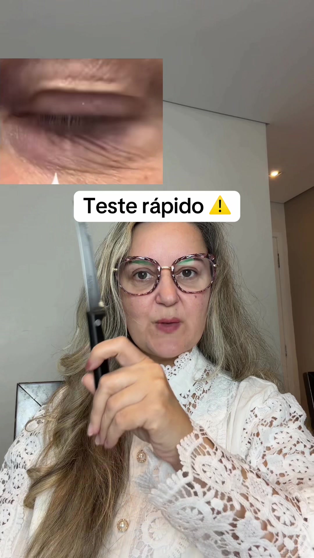 This is high cortisol. TikTok video