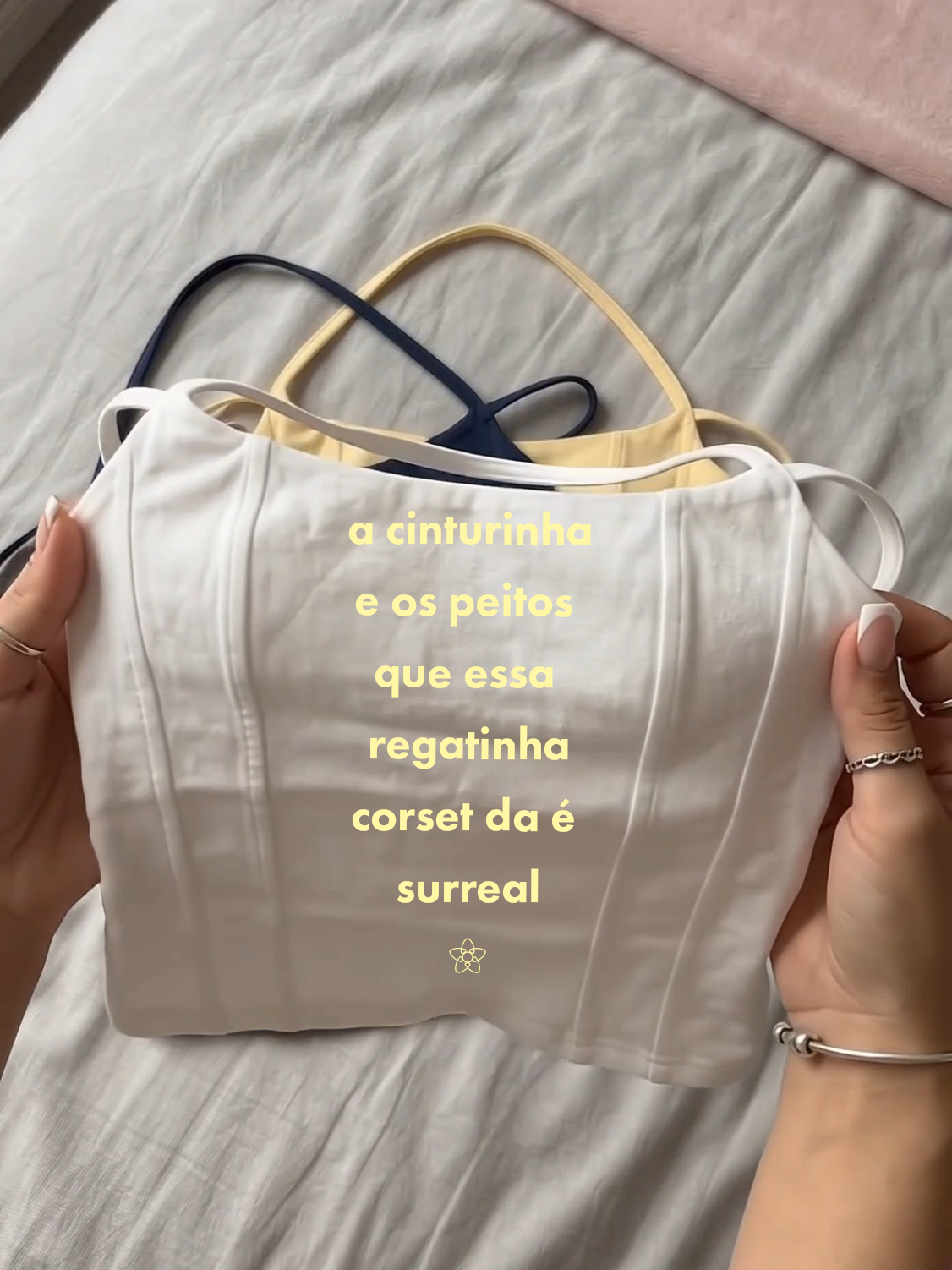 The waist and bust shaping effect of this corset camisole is surreal TikTok video