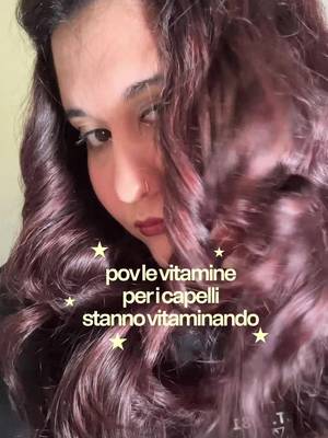 Pov the hair vitamins are vitaminizing TikTok video