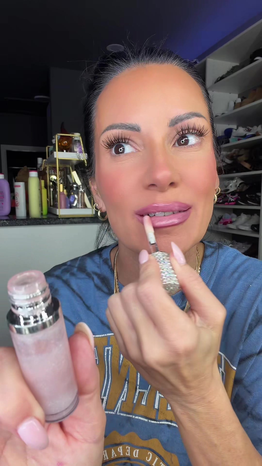 Get ready with me while we catch up because it's been a minute. TikTok video