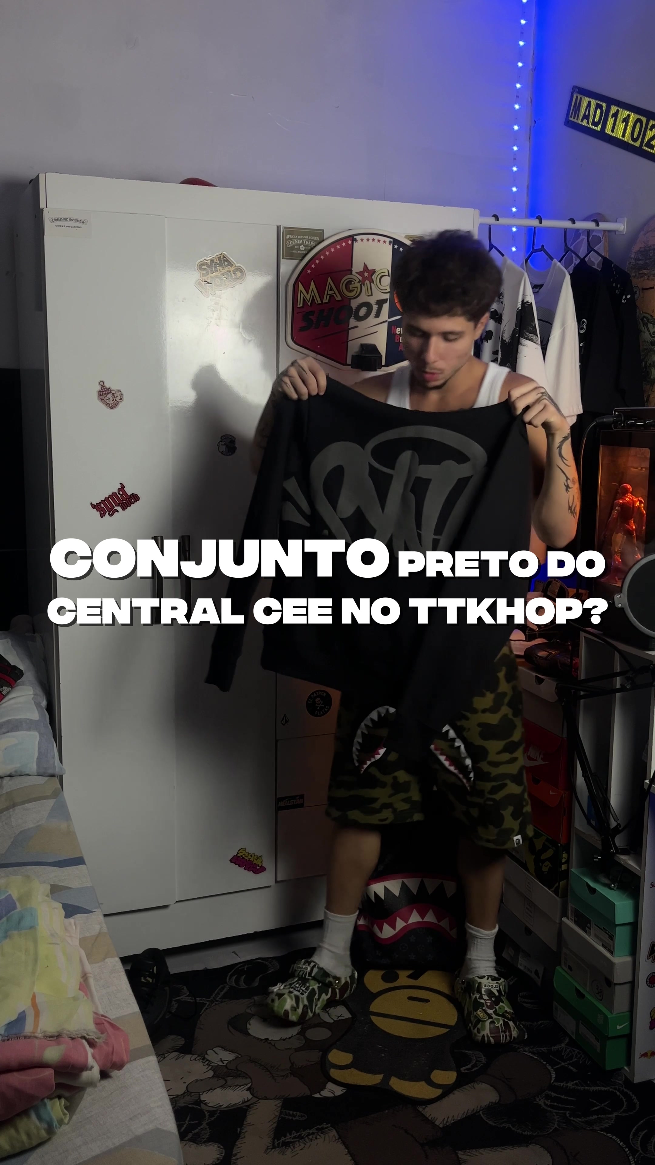 Central Cee black set on TikTok Shop? TikTok video
