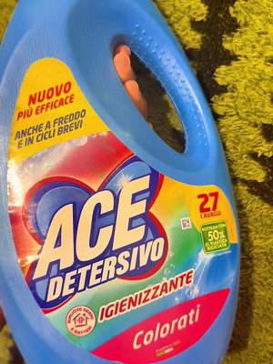 ACE DETERGENT, SANITIZING, Colored Fabrics, 27 WASH LOADS TikTok video