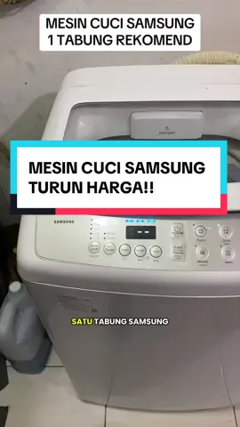 This Samsung single-tub washing machine on promotion has a simple design that does… TikTok video