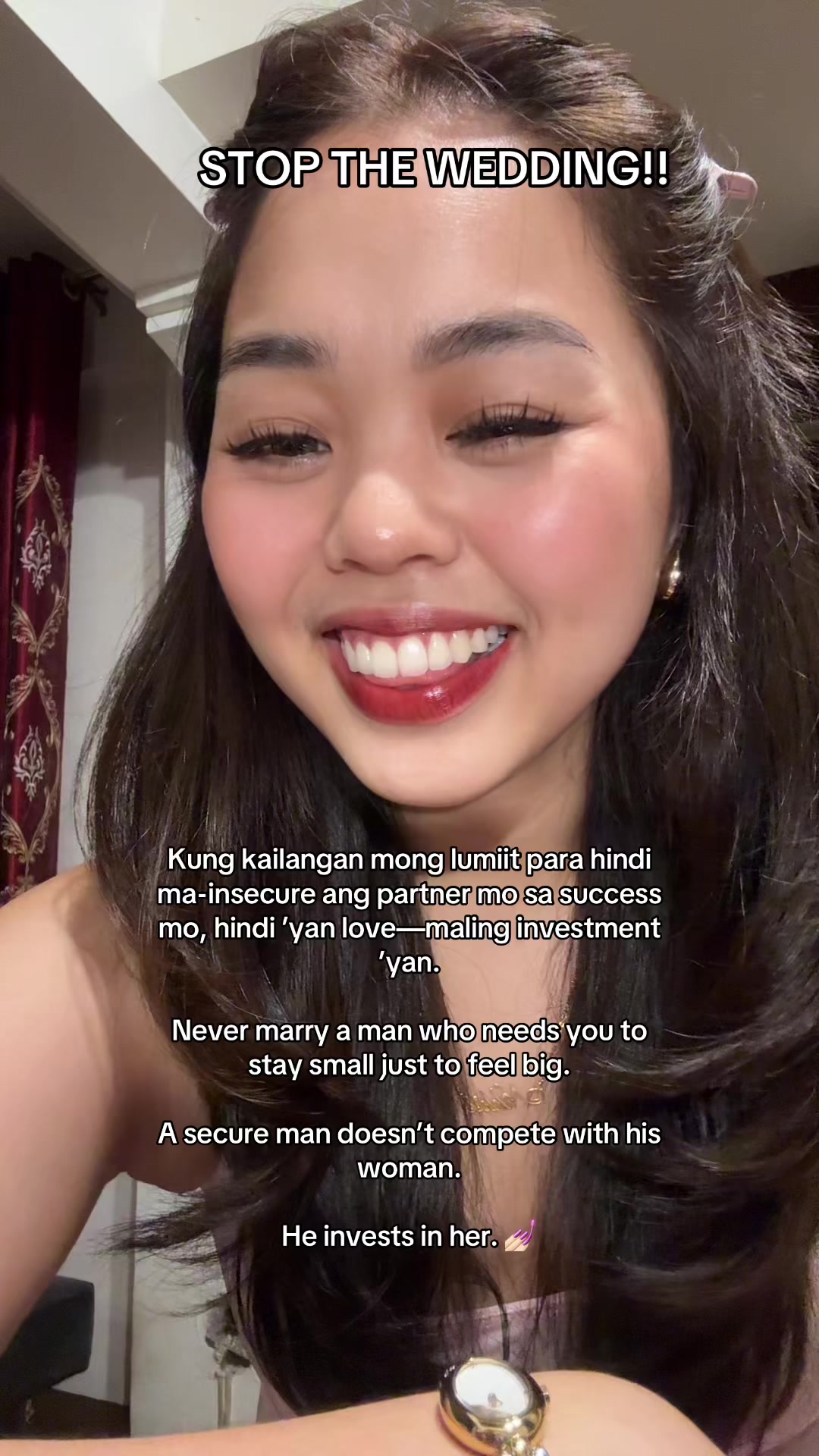 STOP THE WEDDING!! TikTok video