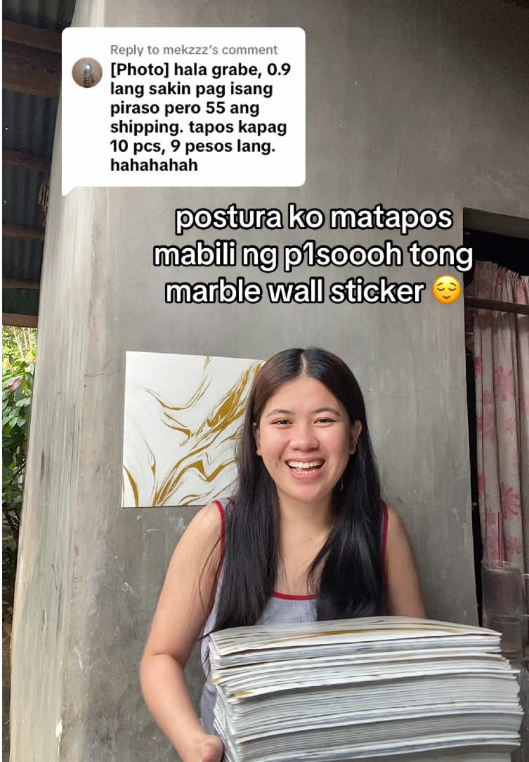 [Photo] Oh my goodness, it's only 0.9 pesos for one piece but shipping is 55 pesos. TikTok video