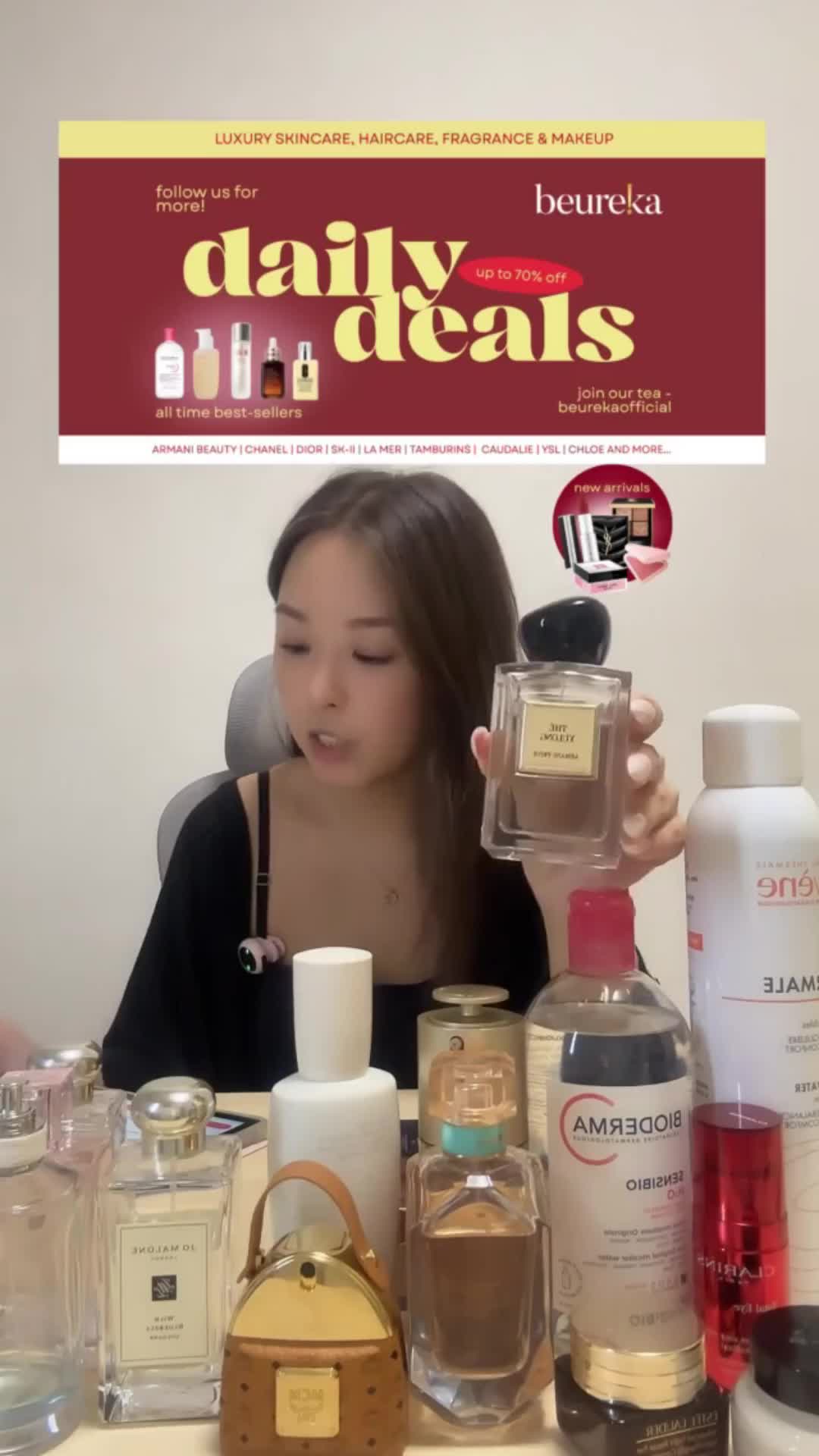 Actually, it has a scent like black tea and green tea. TikTok video