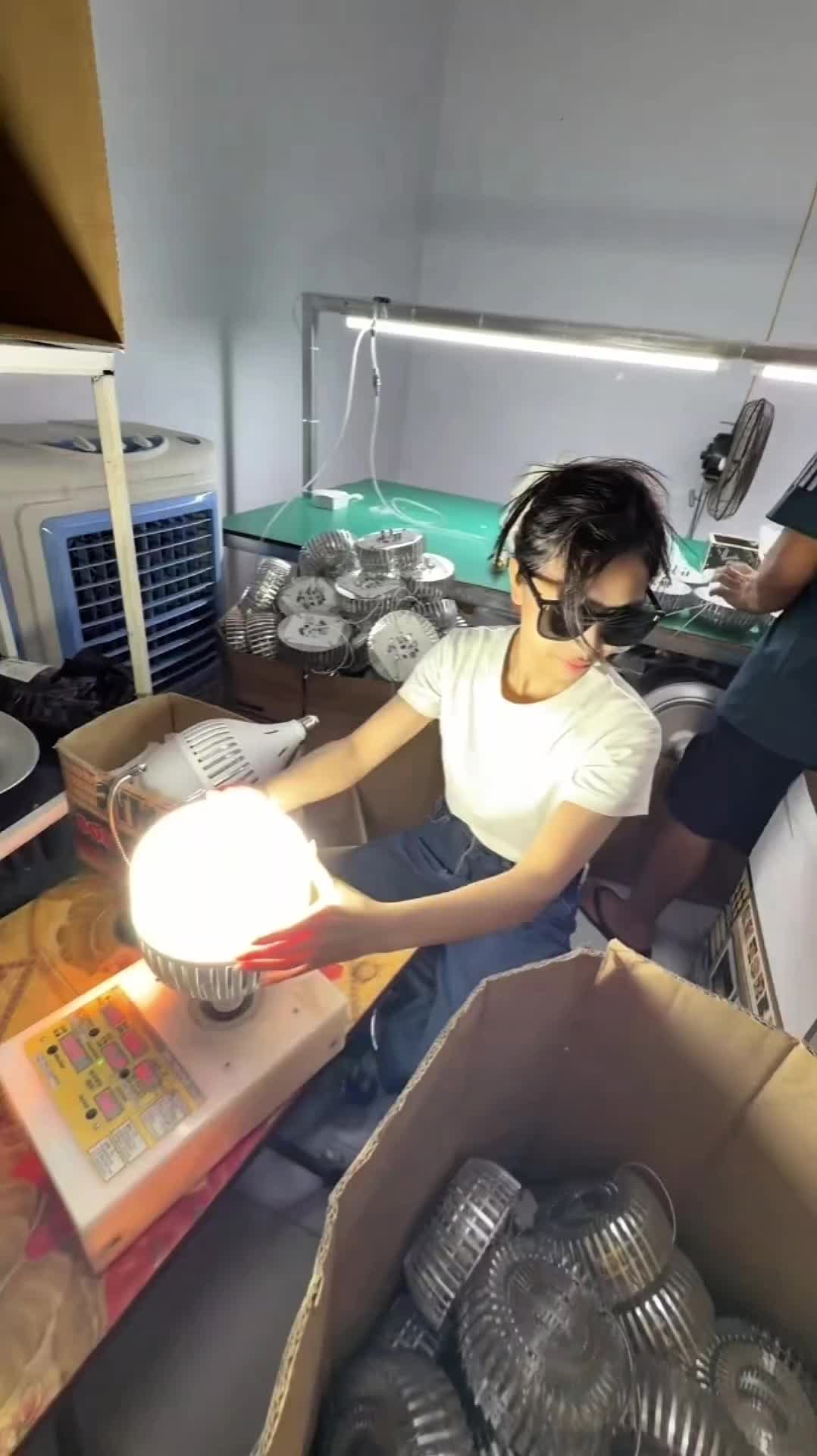 Try to guess the price of a giant lamp like this. TikTok video