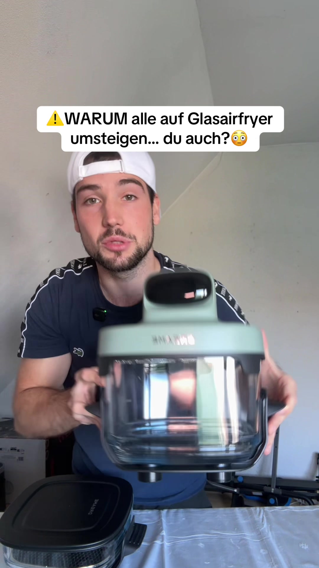 ⚠️WHY everyone switches to glass air fryer... TikTok video