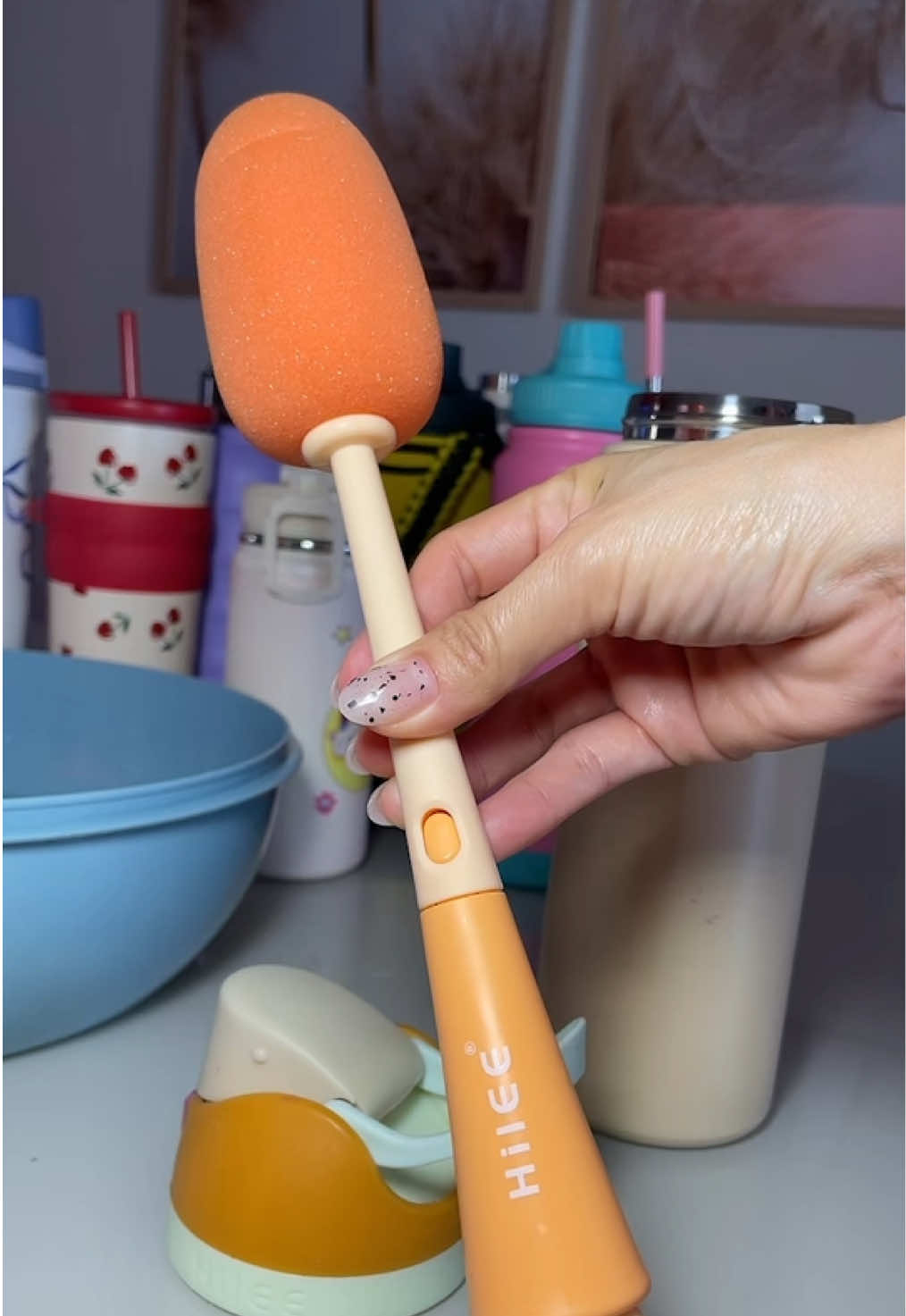 Responding to Ingrid Macieira's comment: Here comes this terror, there are bacteria… TikTok video