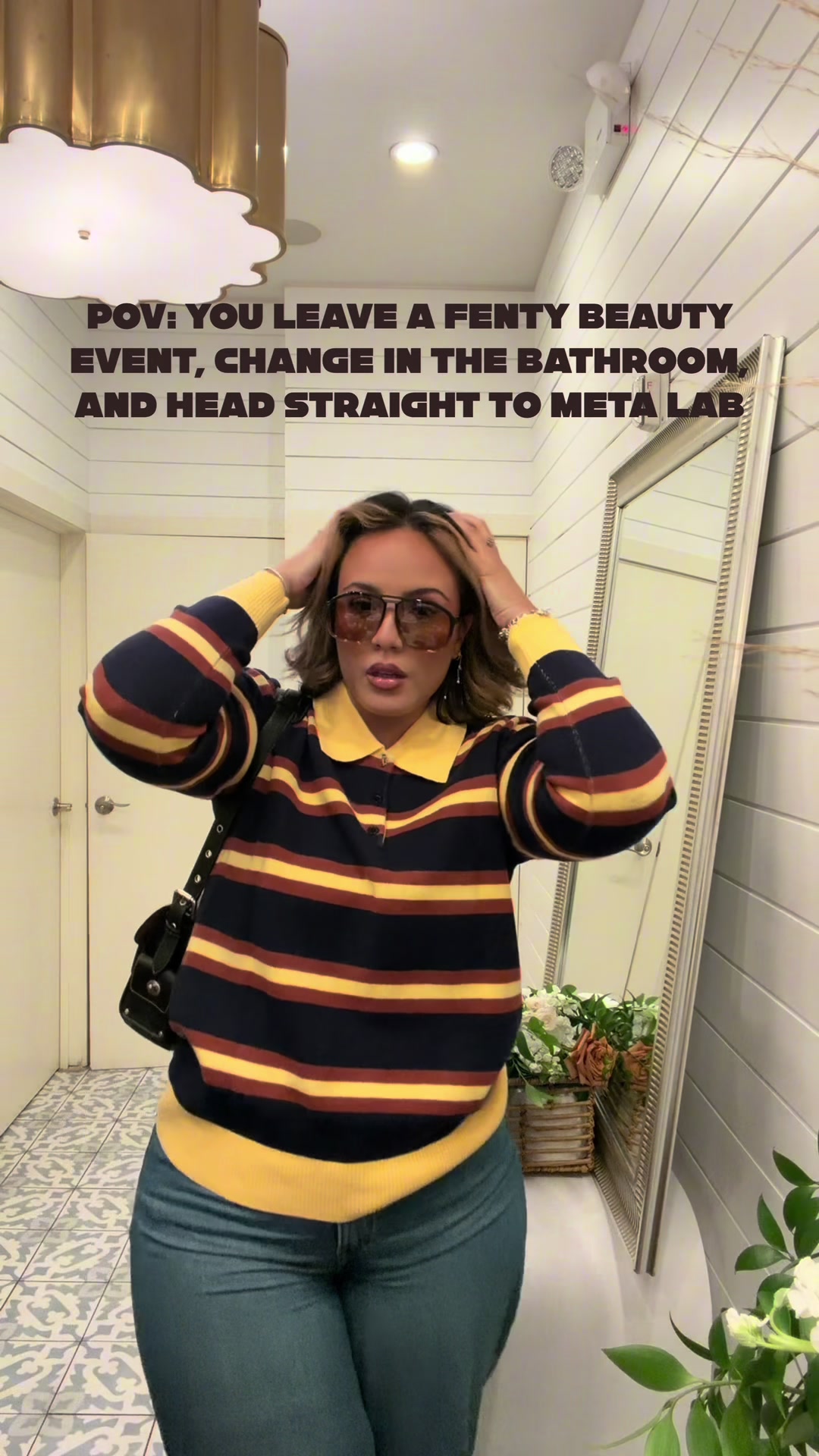 POV: YOU LEAVE A FENTY BEAUTY EVENT, CHANGE IN THE BATHROOM, AND HEAD STRAIGHT TO… TikTok video