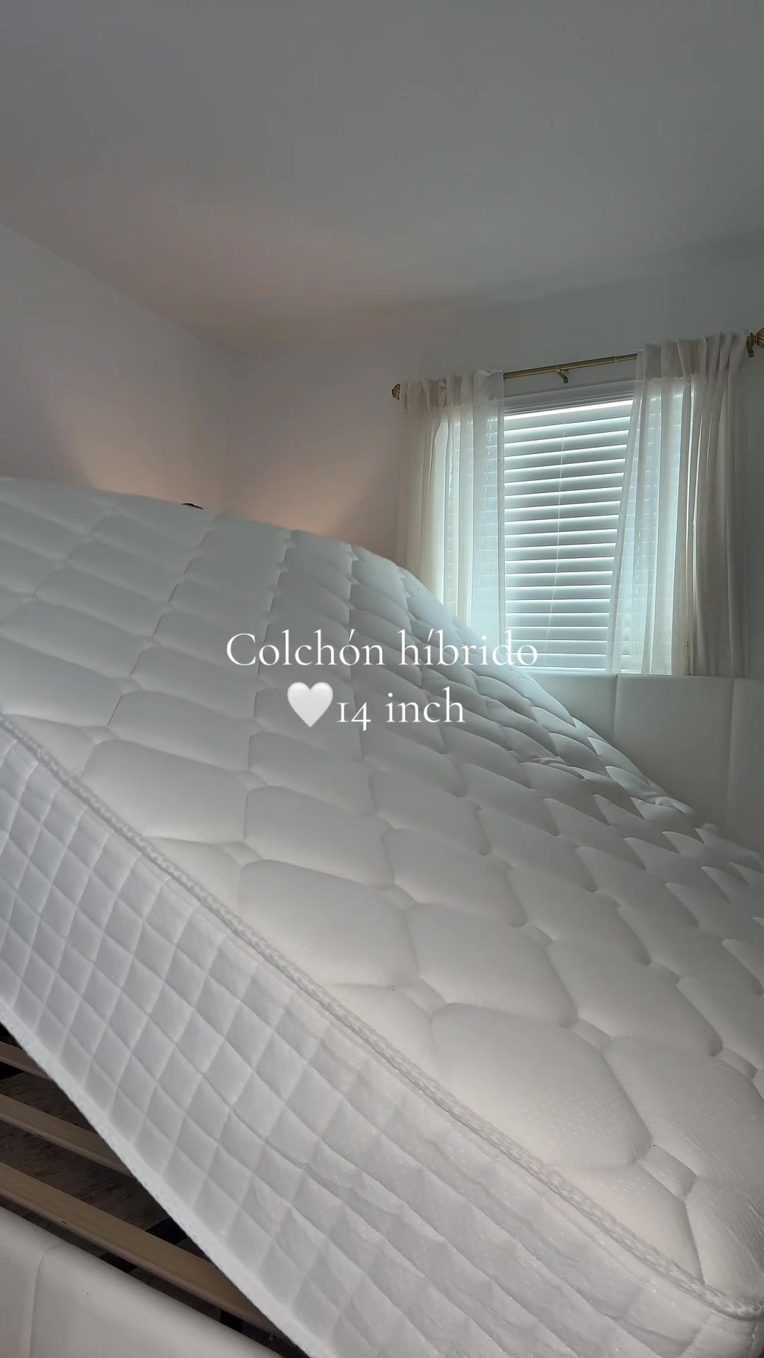 I was replacing my old, ugly mattress with this hybrid one that combines memory foam… TikTok video
