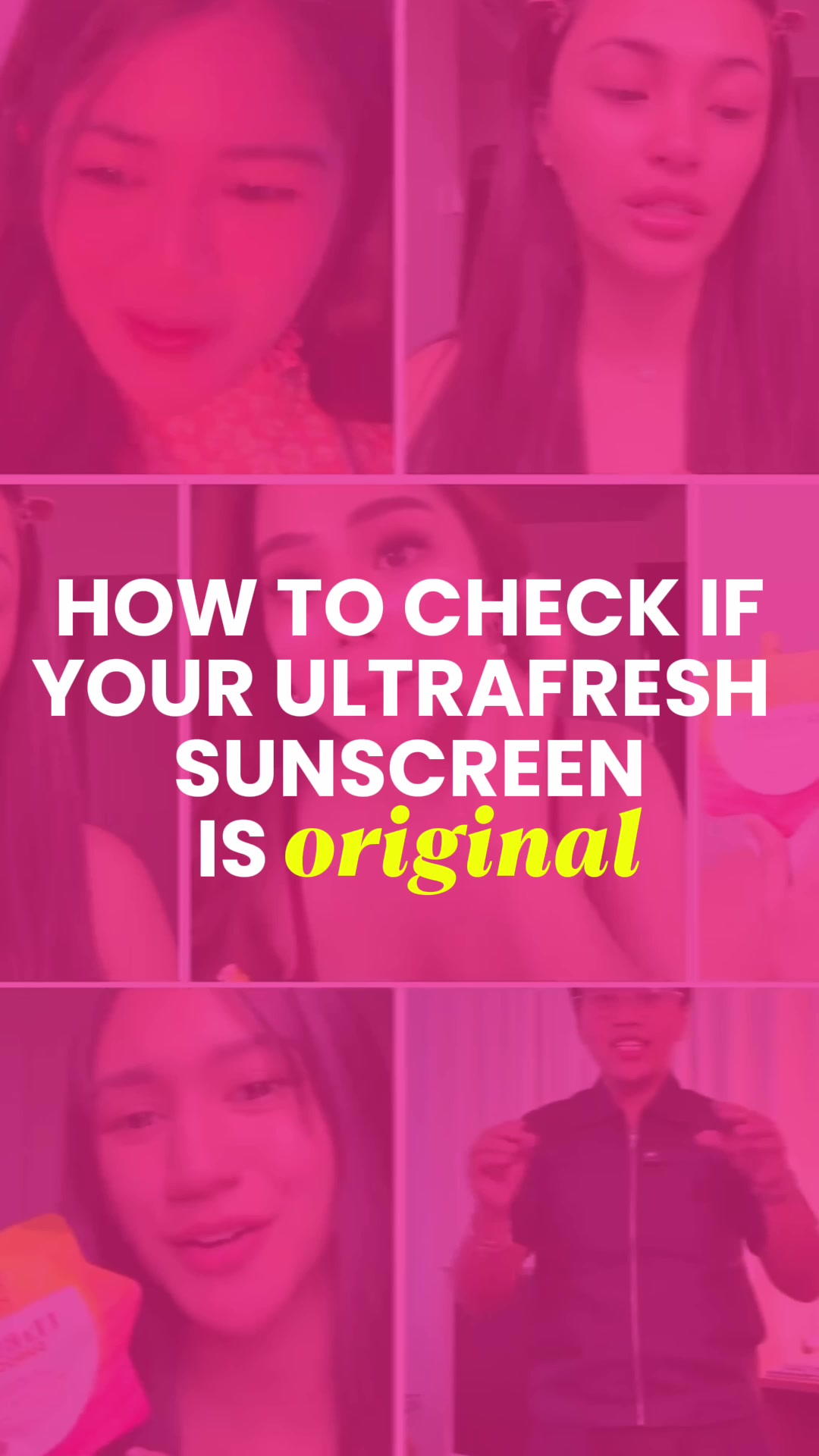 STEP 1: Find the QR Code on the Ultrafresh Sunscreen; Don't accept if the QR code is… TikTok video