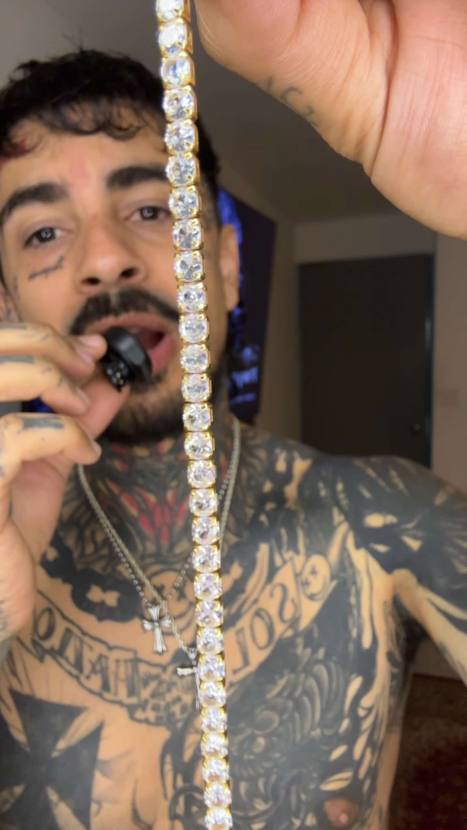 Bro, look how cool this is, check out how it sparkles, look at the details. TikTok video