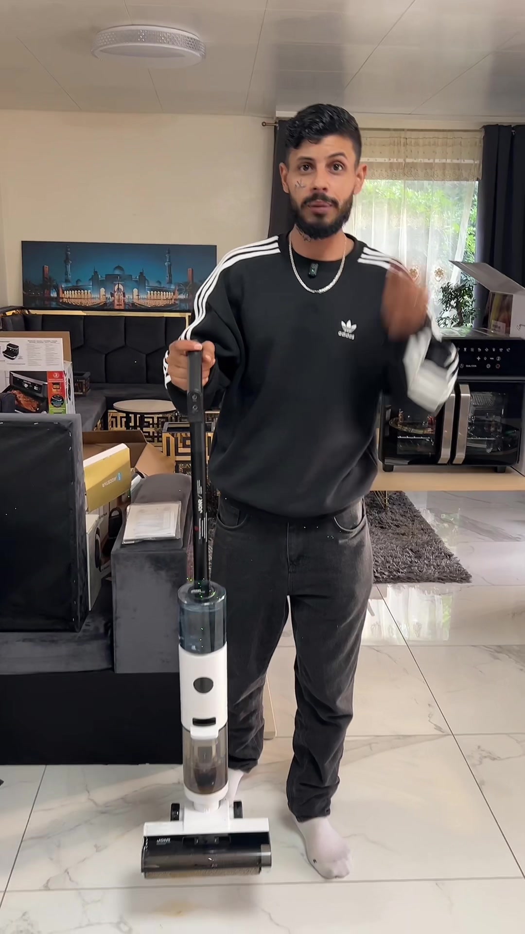 This vacuum cleaner has a huge promotion today. TikTok video