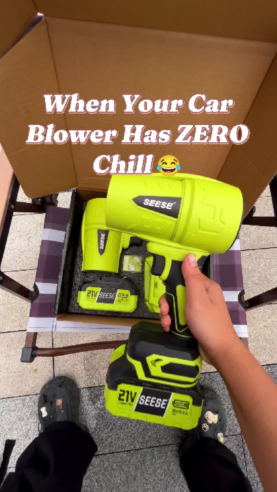 When Your Car Blower Has ZERO Chill 😂 TikTok video