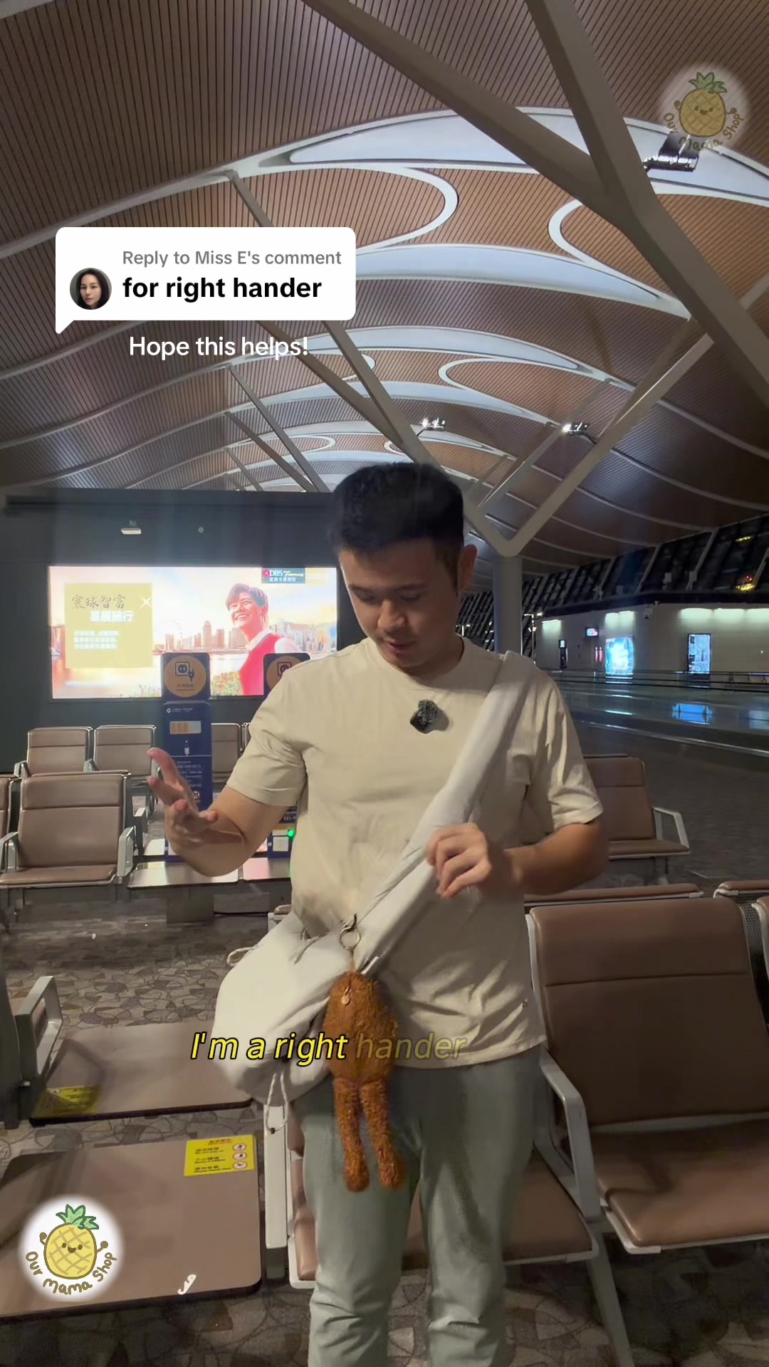 For right hander Hope this helps! TikTok video