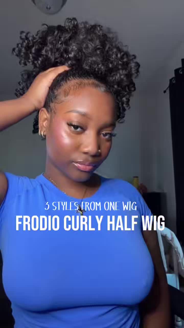 Do y'all see how versatile this wig is? TikTok video