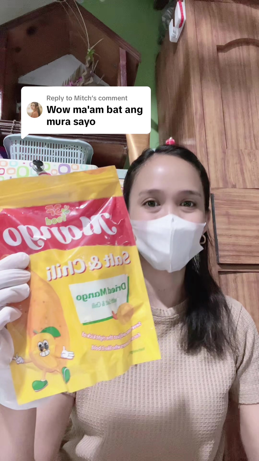 Wow ma'am, your price is so low. TikTok video