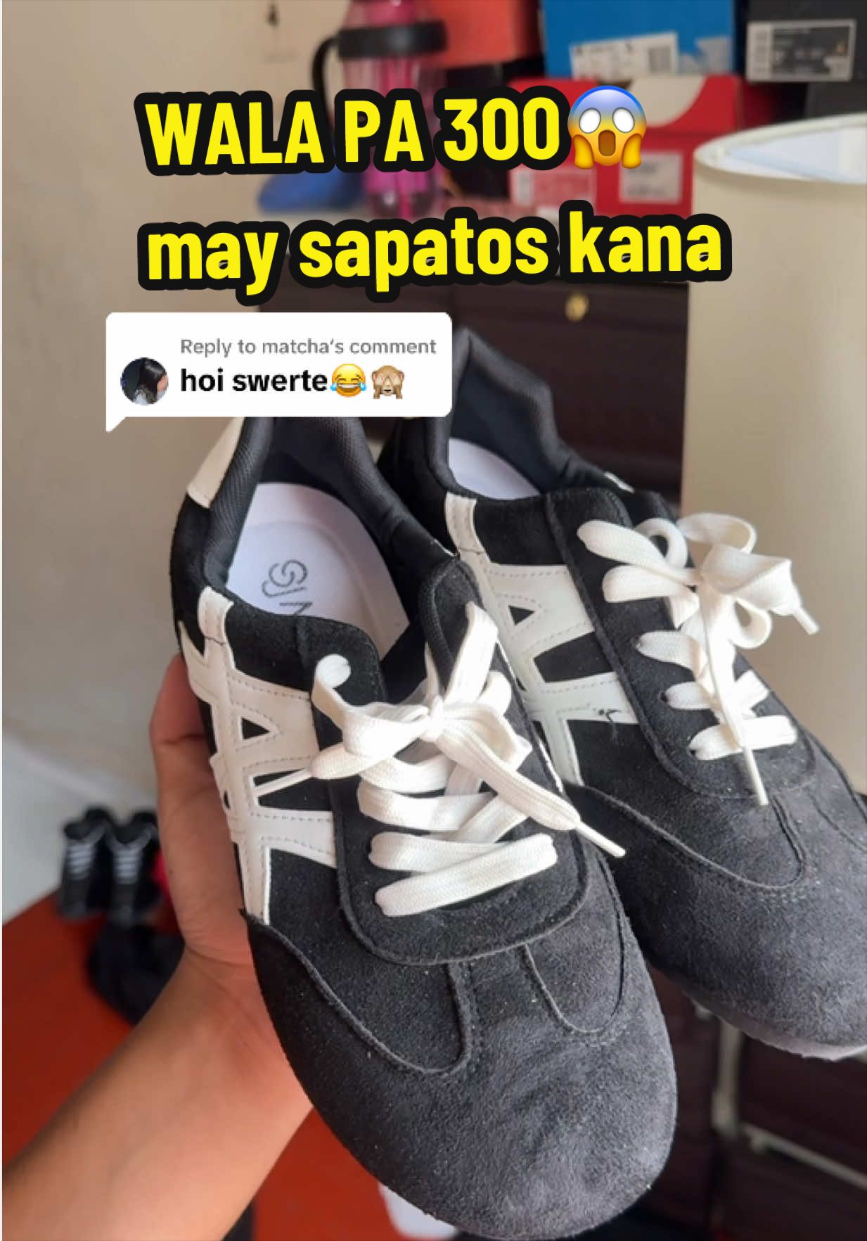 Who wouldn't feel lucky to buy a pair of shoes for less than 300 with such quality. TikTok video