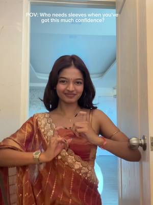 POV: Who needs sleeves when you've got this much confidence? TikTok video
