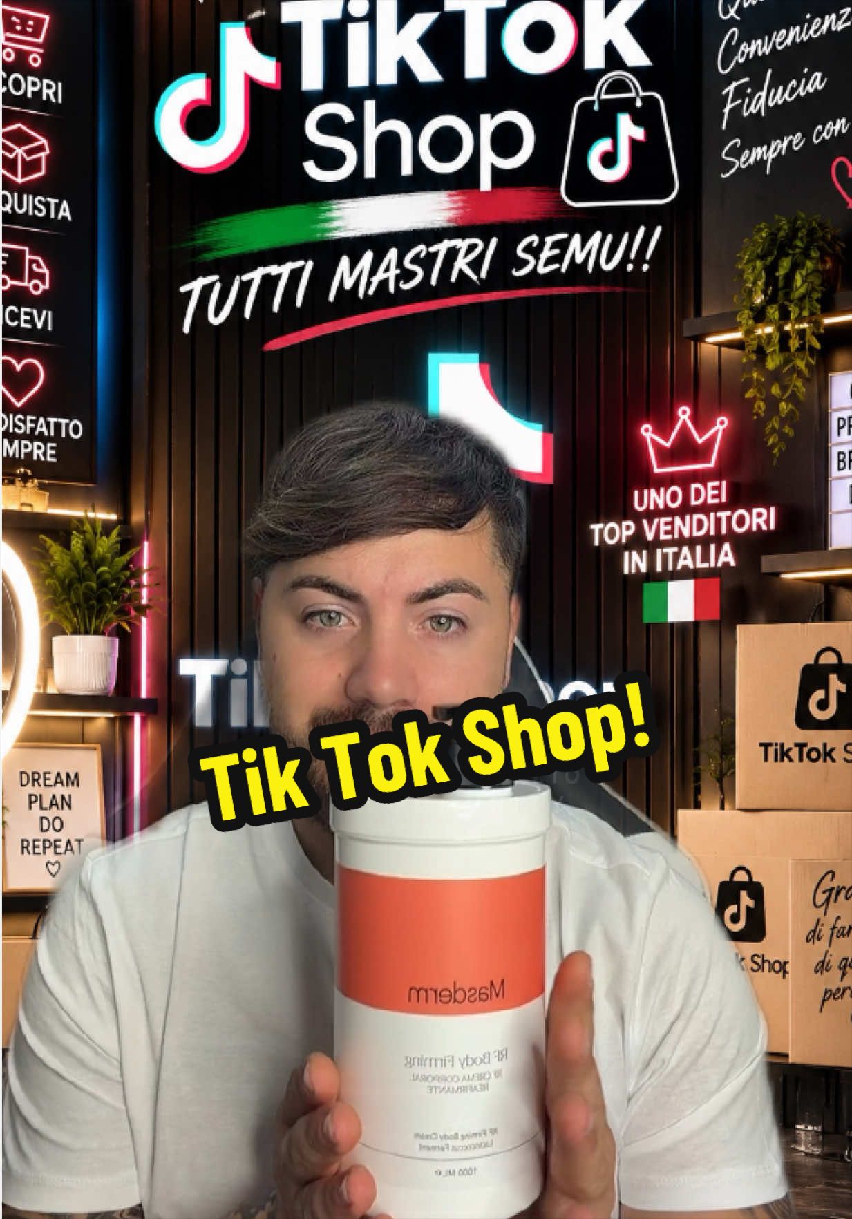 And here it comes, the relaxing body cream for your skin. TikTok video
