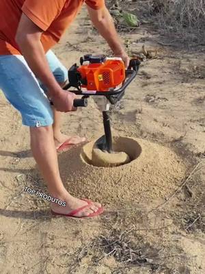 This is the famous 52cc displacement earth auger from Carbon. TikTok video
