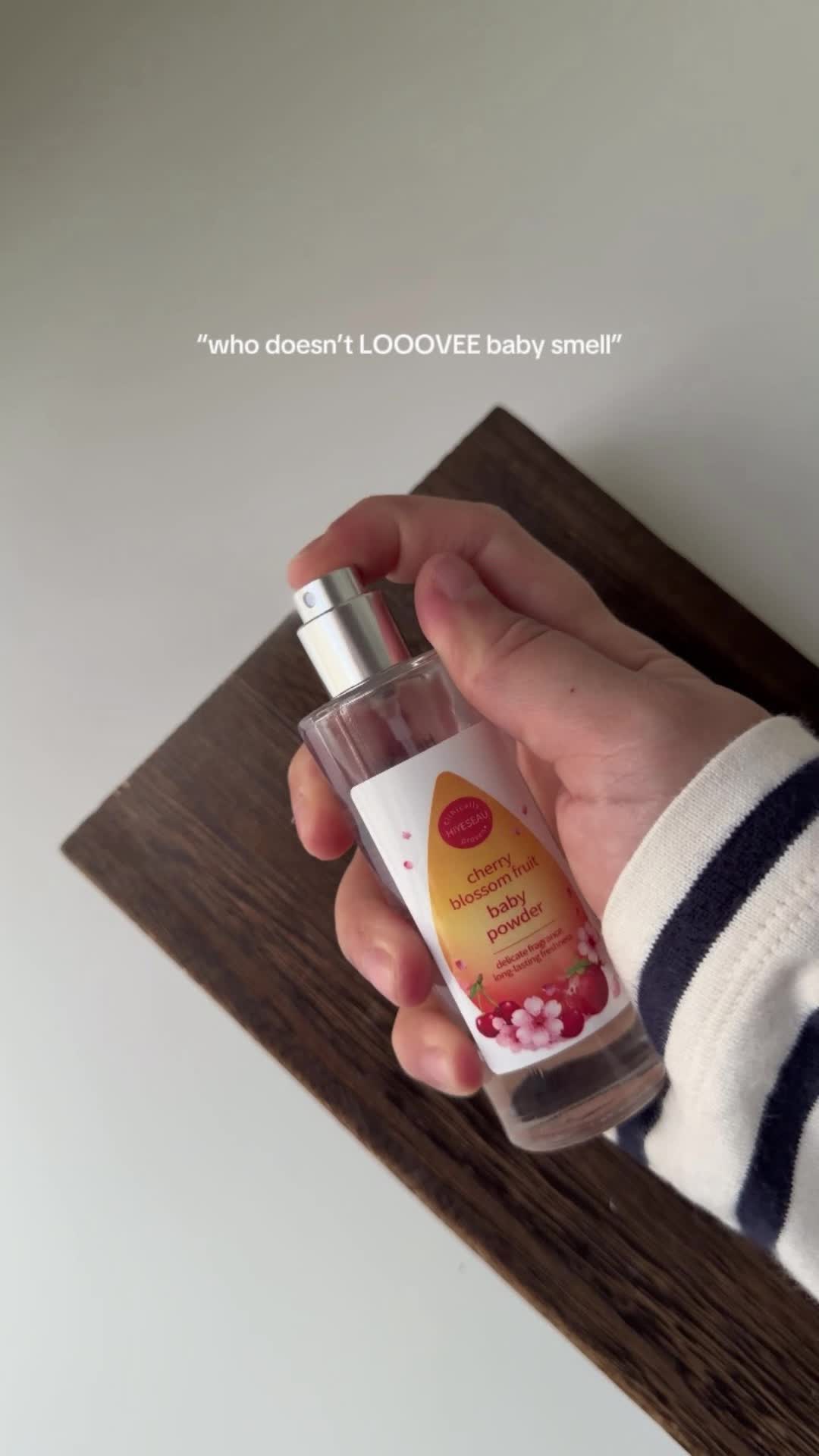 "who doesn't LOOOVEE baby smell" TikTok video